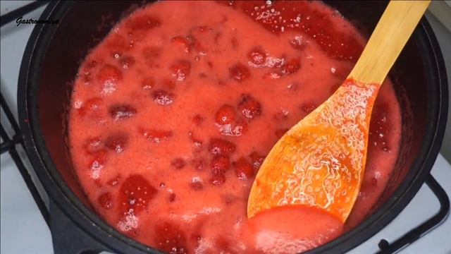 ?НАТУРАЛЬНЫЙ ДЖЕМ ИЗ КЛУБНИКИ!!! ?Рецепт клубничного джема! Всё очень просто и вкусно.