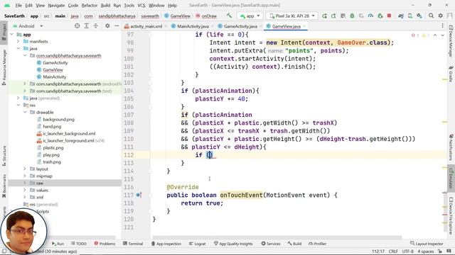 Android Game Development Tutorial | Build a Complete Game in Android Studio | Save Earth