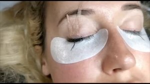 4D Volume Color Lashes / Наращивание ресниц 4D