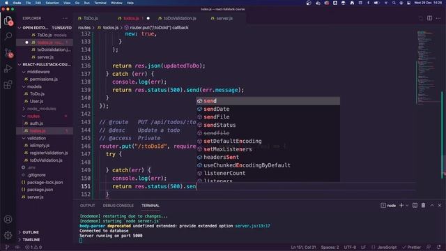 #8 Updating ToDo tasks | Fullstack React Course (2022) смотреть онлайн
