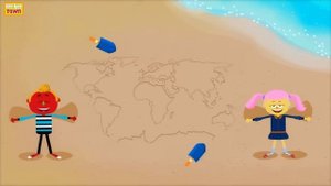 Continents Song | Learn 7 Continents Song | Original Song for Children by Teehee Town