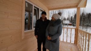 Отзыв о каркасном доме 6х8м . СНТ "Бабино 2"||| СК Дачник