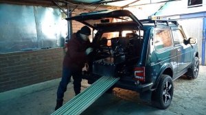 Пихаем букса в ниву