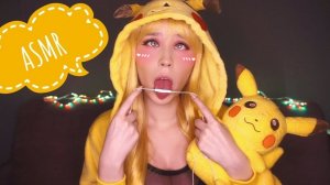 ASMR  Funny Pikachu ⚡ Mic Licking  Lo-Fi | АСМР Ликинг Микро