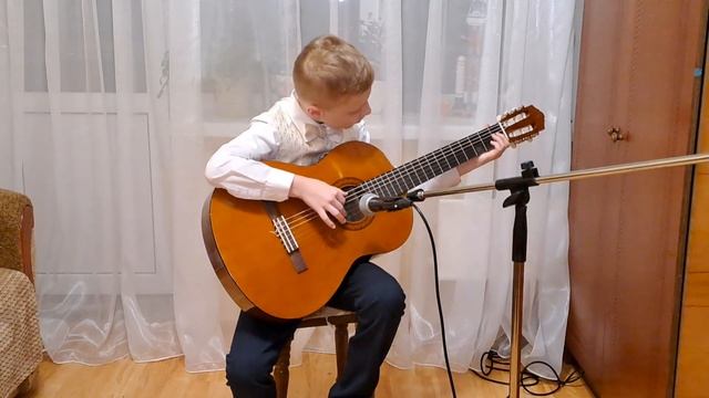 "Полька" М. Каркассі виконує Святослав Мельничук