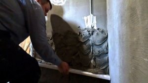 Лучший способ нанесения Штукатурки на стену, быстрый способ