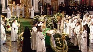 Прощание с Патриархом Алексием II - Со святыми упокой