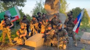 Ахмат освободил село Огурцово в Харьковской области