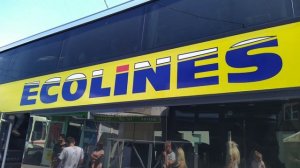 Ecolines. Kiev-Odessa. Автобус Ecolines.