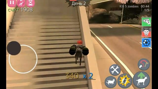 Goat simulator: GoatZ - управляйте абсолютно сумасшедшим козлом смотреть онлайн