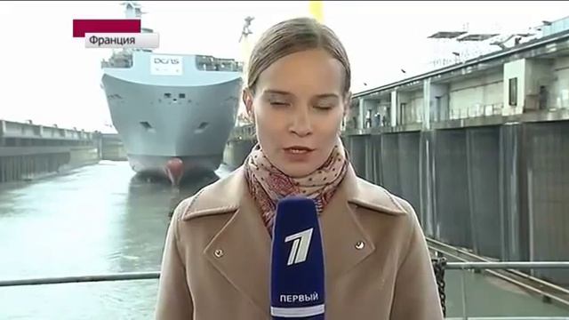 Всё об оружии России и мира Вертолетоносец типа 'Мистраль' 'Владивосток' спущен на воду во Франции смотреть онлайн