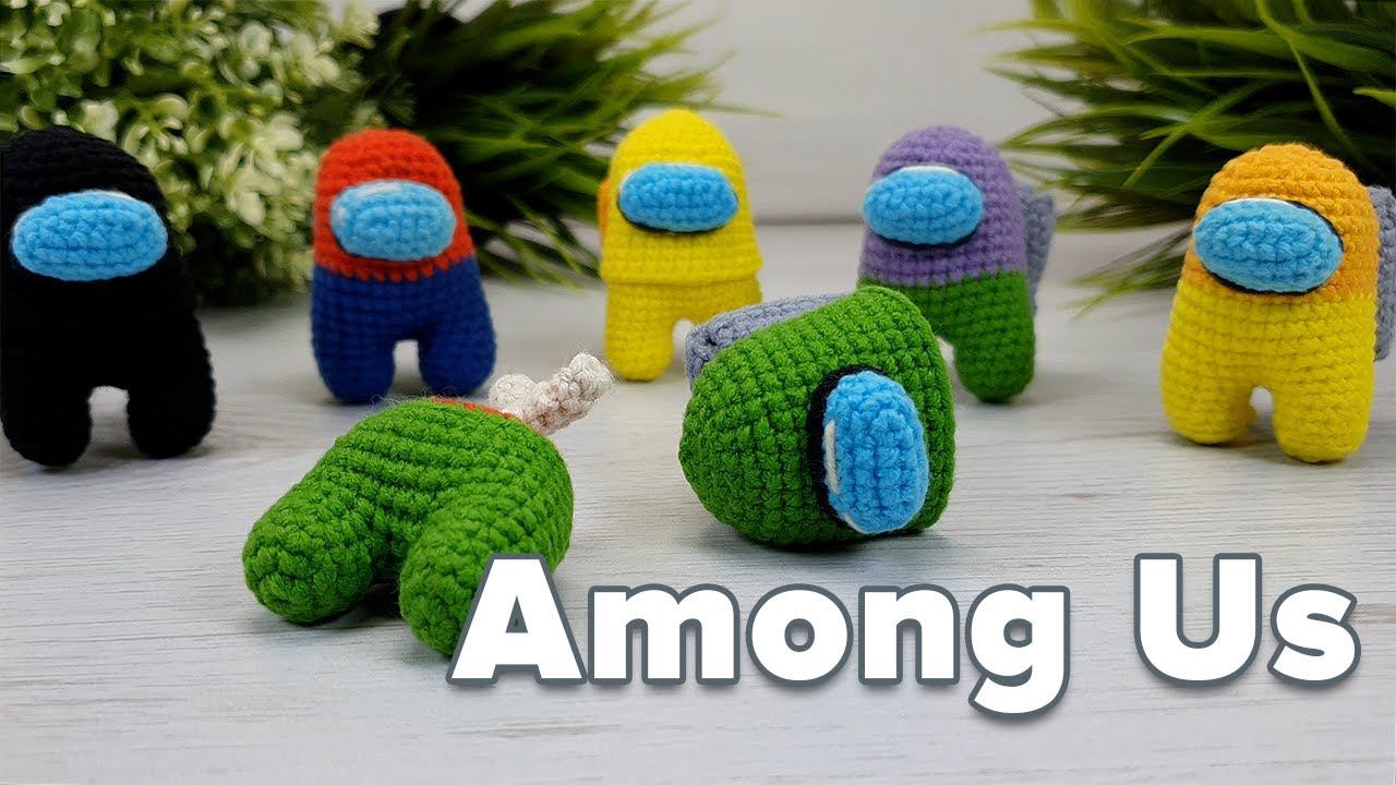 Among Us Crewmate Amigurumi Tutorial | Free Crochet Pattern | Easy Amigurumi | For Beginer CROCHET смотреть онлайн