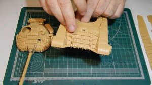 Т-72Б1 (T-72B1) MENG   Часть 4.  Сборка.