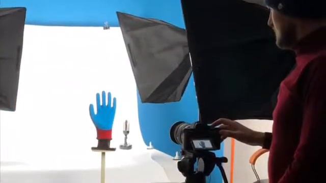 Как правильно фотографировать перчатки рабочие. Как фотографировать готовую продукцию для магазина. смотреть онлайн