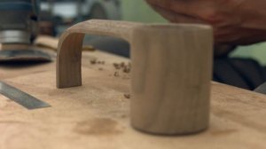 Декоративная чашка из черного американского ореха. Home decor black walnut cup. DIY