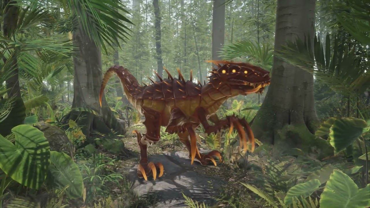 Arachnidosaurus. Арахнидозавр