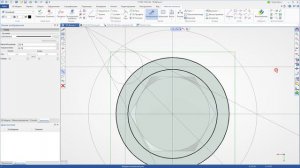 T-FLEX CAD 15 -  Создание 3D модели фланца (шаровой кран)