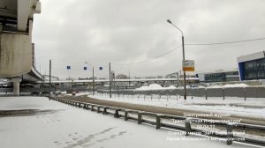 На станции метро"Зил" Бирюлевской линии Московского метрополитена. 03.04.22.mp4