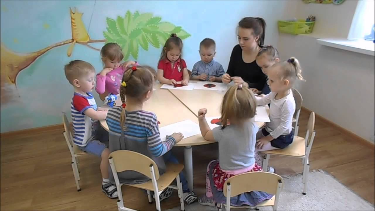 Творческие занятия в детском саду  