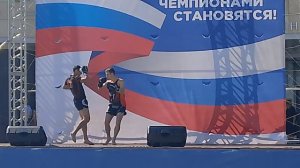 Убойное выступление бойцов тайского бокса.