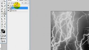 Photoshop - Lightning Effect - Text Effect