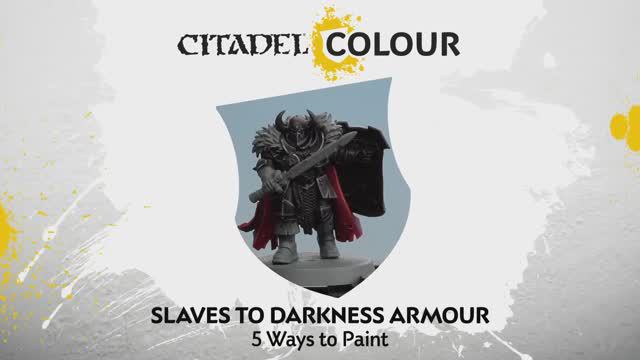 Warhammer 40000 Slaves to Darkness Armour – 5 Ways