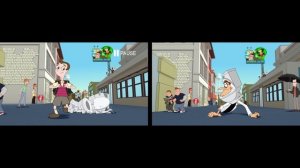 Dr. Doof Theme Song Takeover Side by Side | Milo Murphy's Law | Disney Channel