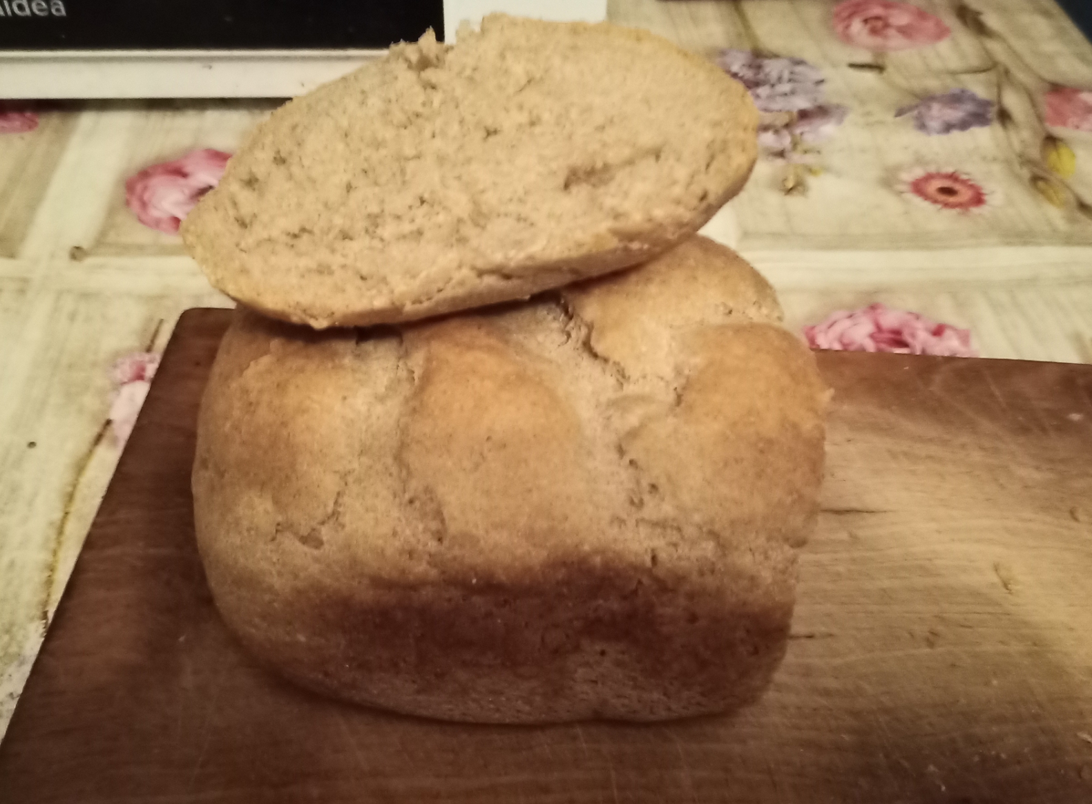 Пшенично ржаной хлеб в хлебопечке oursson 1023. Рецепт выпечки.