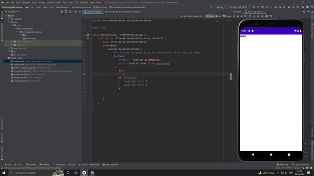 Part 9 : Android Jetpack Compose Master Course Box Layout Composable