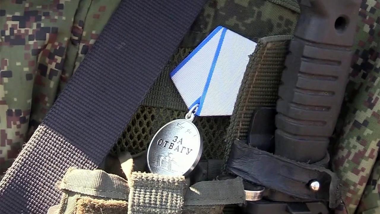 Российских солдат и офицеров, которые проявили под... защищая Донбасс, наградили орденами и медалями