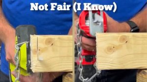 Standard vs. 1 Hand Reciprocating Saw