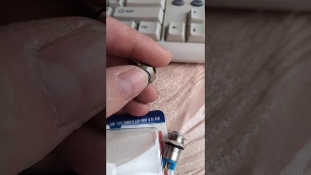 Кнопка без фиксации с подсветкой Rexant 06-0342-A смотреть онлайн