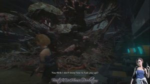 Resident Evil 3 Remake Final Boss Nightmare - Skirt Mod - Blonde Hair
