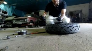 Замена звезд и цепи на Honda Steed 400 VSE