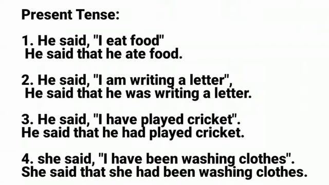 Direct Speech and Indirect Speech in English| Narration Rules| Narration all rules in Hindi смотреть онлайн