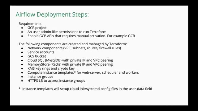 Apache Airflow: Leverage Google Cloud to Build Highly Scalable Airflow Celery Infra смотреть онлайн