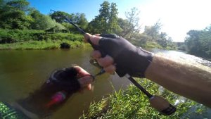 Ультралайт на малой реке или кто живёт на перекате? 29.06.2020