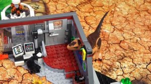 LEGO Jurassic World Охота на рапторов в Парке Юрского Периода 75932 Обзор Лего
