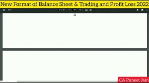 New Balance Sheet Format Excel donwload F.Y 2022-23| Format Balance Sheet for Non Corporate Entitie