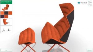 Chair 3D Configuration App by Vakoms