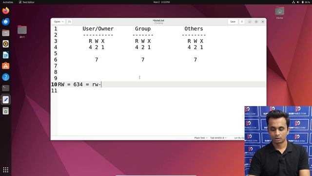 Linux Octal Permissions | Give and Revoke Permissions by Octal Number in Linux смотреть онлайн