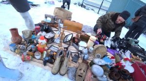 Блошиный рынок Москва Новоподрезково . Чем торгуют и Какие цены на Барахолке