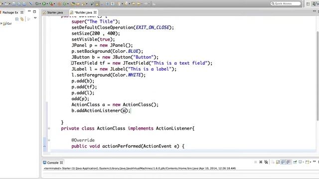 Java 48 ActionListener جافا смотреть онлайн