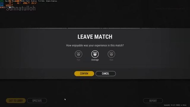 PUBG Alienware M15R2 I7-9750H Udervolted CPU смотреть онлайн