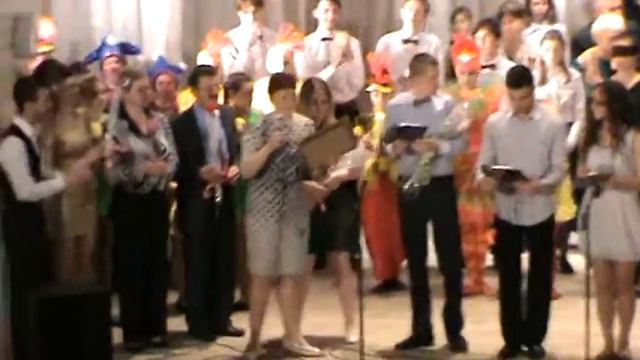 Закрытие концерта. Хореографы-постановщики студенты ДУК смотреть онлайн