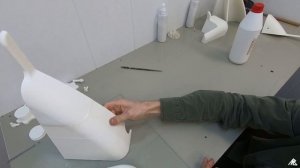 Пластиковый бак на мотоцикл. 3D печать!