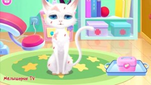 Учимся ухаживать за пушистыми животными в детской игре