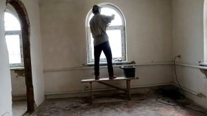 как нужно шпаклевать арочные откосы.