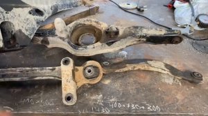 Mazda CX-7, 3, 5. Ford замена сайлентблоков задней подвески