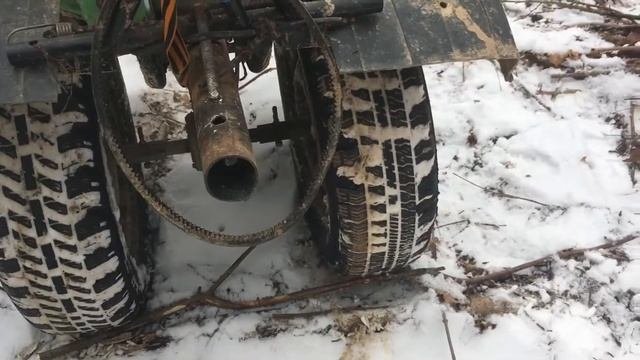 Квадроблок. Мотоблок с адаптером